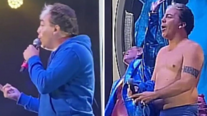 La defensa de Verónica Castro tras show de Cristian en ropa interior: 