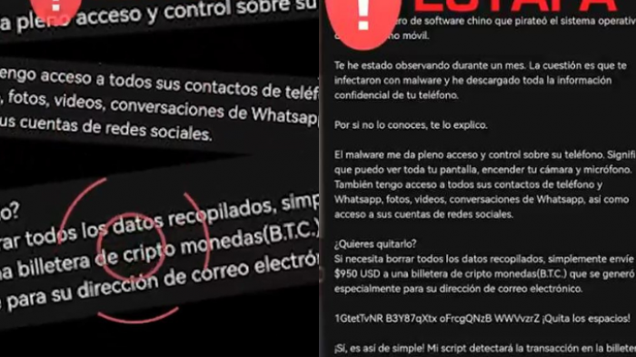 Usan tu nombre y hasta el RUT: PDI alerta por correo masivo con peligroso engaño en celulares para hackear cuentas