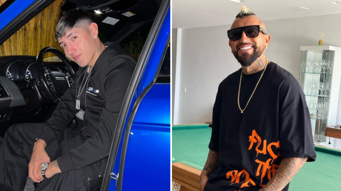 Arturo Vidal sorprendió a Pailita en sus vacaciones por Brasil con inolvidable panorama: 