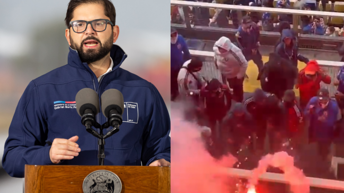 Pdte. Gabriel Boric condenó incidentes en clásico universitario: 