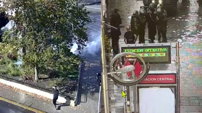 Uno apuntó a Carabineros con arma de fuego: 8 detenidos tras manifestaciones por Día del Trabajador