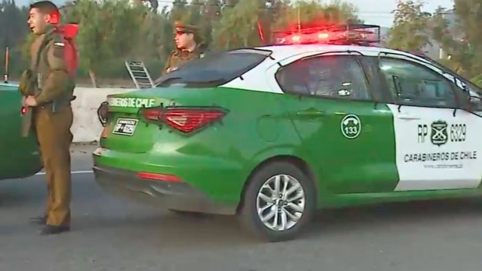 Se estrellaron con palmera: 2 personas murieron en accidente de tránsito en Puente Alto