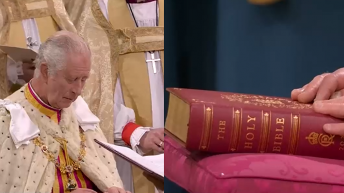 Comienza la ceremonia de coronación: Carlos III jura de manera simbólica respetar las leyes de sus reinos