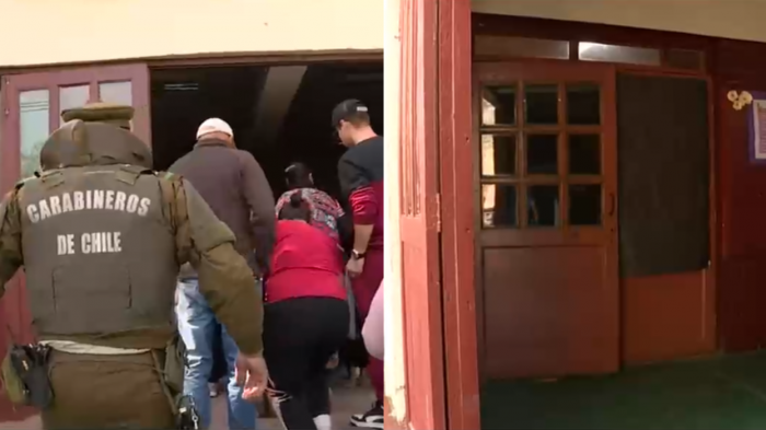 Encaró a militar e intentó robarle el fusil: Mujer fue detenida en local de votación de Puente Alto
