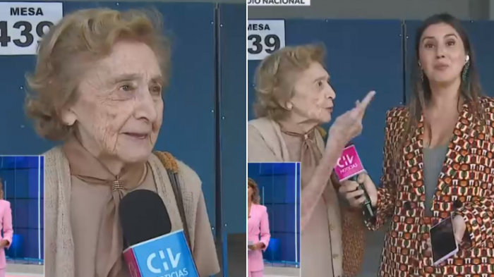 Votante de 100 años reveló su 