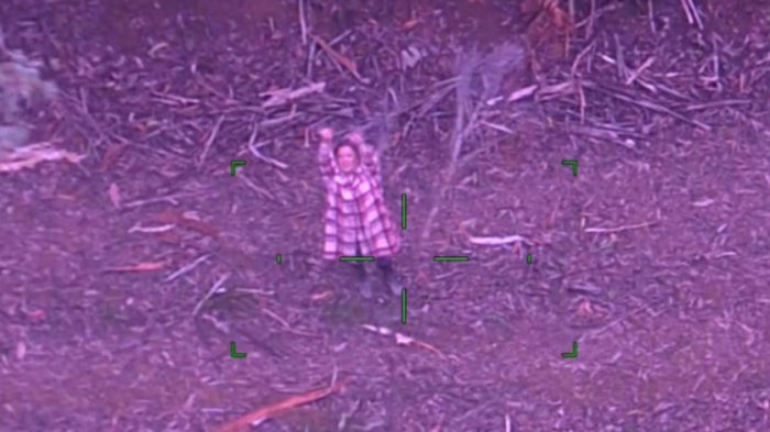 Australiana quedó 5 días atrapada en un bosque y sobrevivió consumiendo vino a pesar de ser abstemia