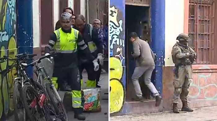 Desalojaron 2 viviendas vinculadas al tráfico de drogas en Santiago: Ya habían sido intervenidas en 2018