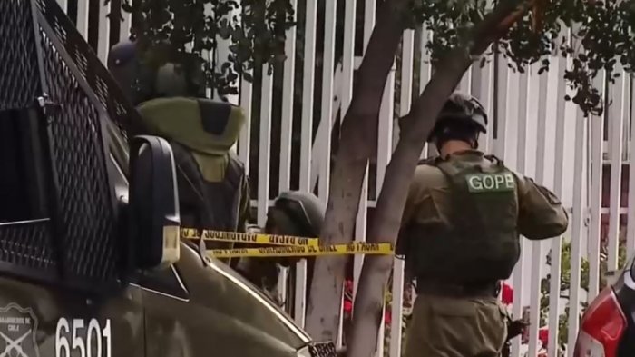 Alerta por aviso de bomba en la ex Penitenciaría de Santiago