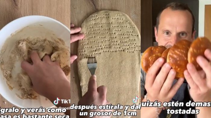 “Se quemó un poco”: Chef español replicó las hallullas chilenas y desató controversia por el resultado
