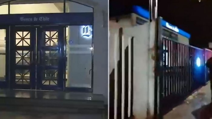 Roban sucursal bancaria en La Florida: Delincuente solitario sustrajo dos computadores de ejecutivos