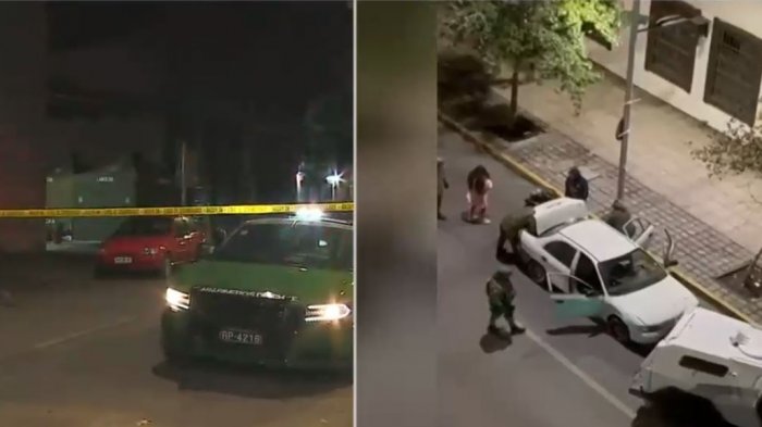 Habrían intentado hacer portonazo: Dos adolescentes murieron baleados en Santiago centro