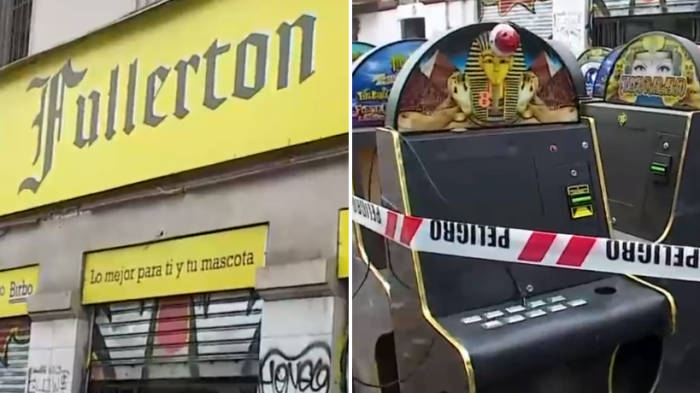 Tienda de mascotas escondía casino 