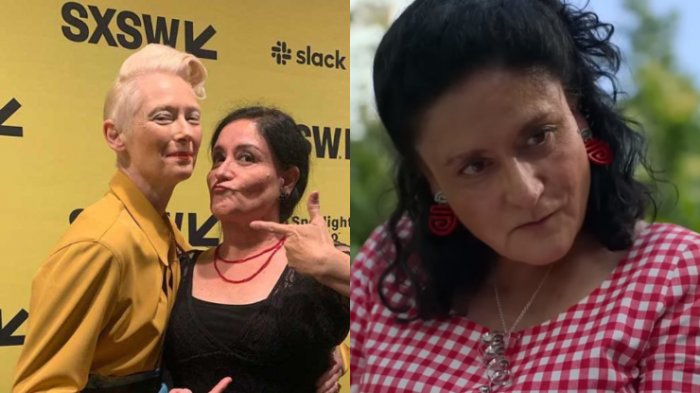 Problemista: Revelan primeras imágenes de Catalina Saavedra en película protagonizada por Tilda Swinton