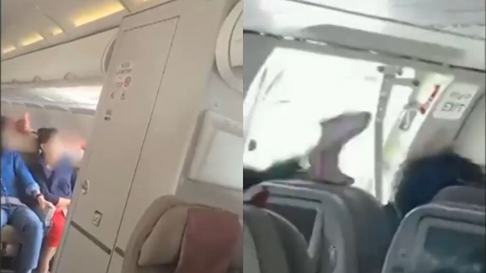 ¡Terror en el aire! Pasajero abrió puerta de emergencia de un avión en pleno vuelo