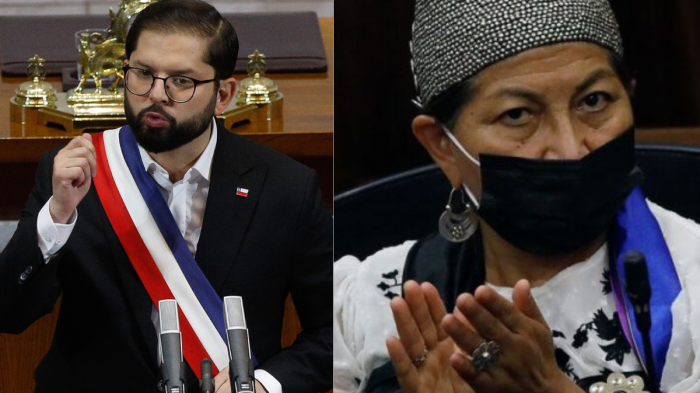 Pdte. Boric respaldó a Elisa Loncón: 