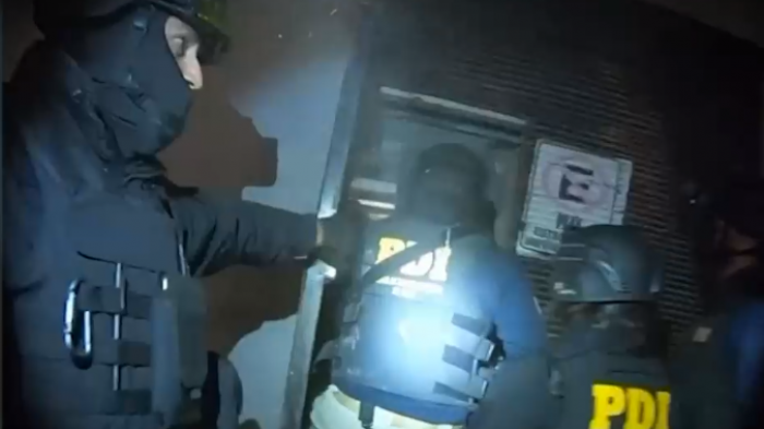 PDI allanó sector de 