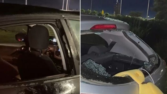 ¡En pleno partido! Vandalizan 40 automóviles mientras se disputaba el Chile vs Cuba en Concepción