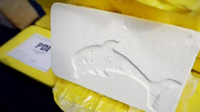 Operativo detectó droga proveniente de carteles mexicanos: Símbolo al interior de un paquete fue clave