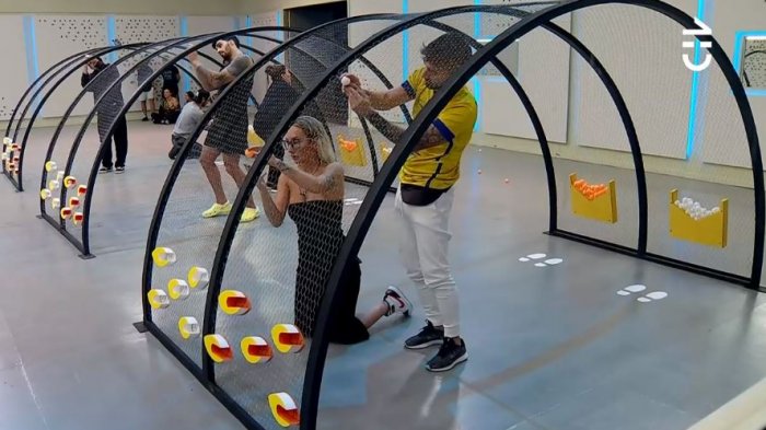 Mallas, pelotas y precisión: Así se vivió la intensa primera prueba de destreza en Gran Hermano Chile