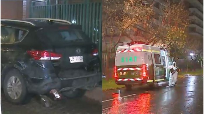 Hombre encontrado sin vida en Providencia: Se colgó del vehículo de su ex pareja tras amenazarla y perseguirla