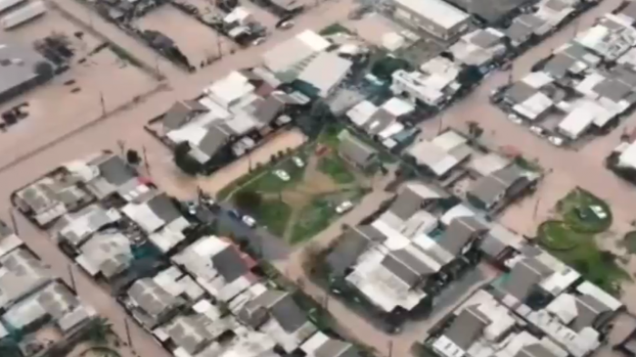 Una de las más afectadas por las lluvias: La catástrofe de la comuna bajo el agua en la Región de O'Higgins