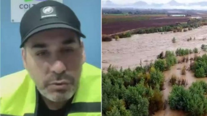 Alcalde de Coltauco relata incidente que sufrió tras desborde de río: 