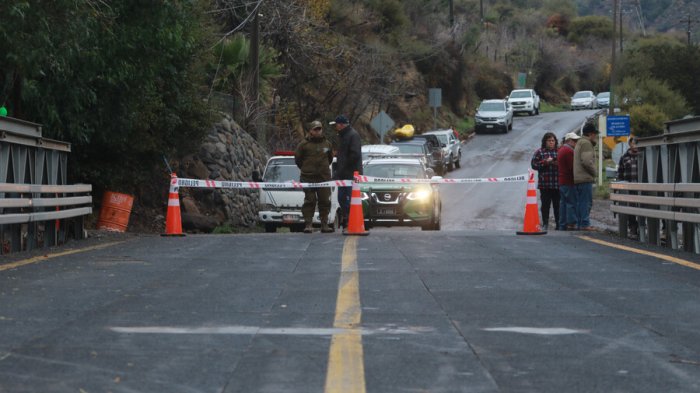 Hay que ser precavidos: Restablecen ruta en el Cajón del Maipo tras paralización por intensas lluvias