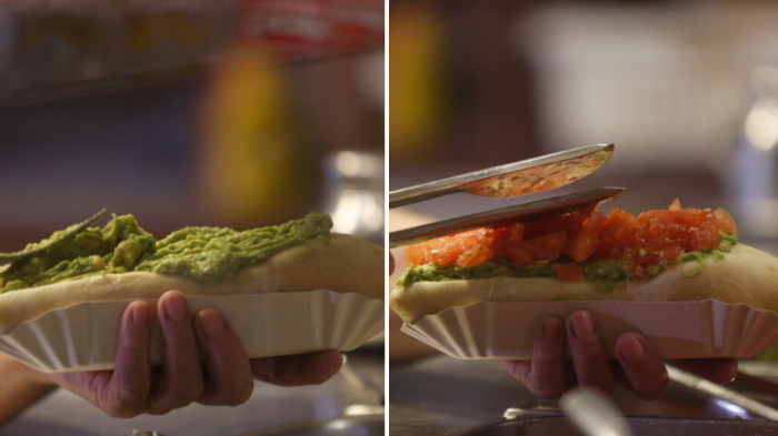 Científicamente comprobado: En este orden se pone la palta y el tomate en el completo italiano