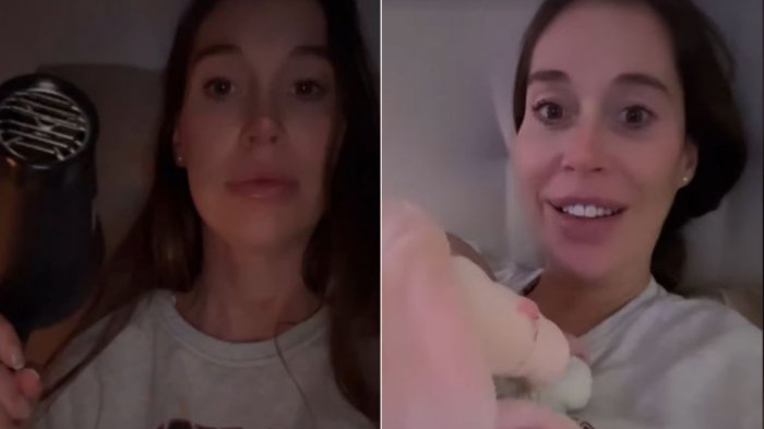 Vale Roth reveló infalible técnica que descubrió para hacer dormir a su hija Antonia: 