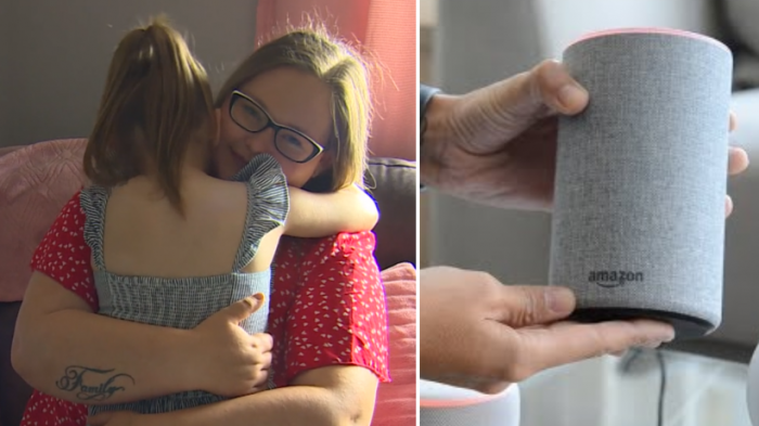 Niña heroína de 6 años salvó la vida de su mamá con asistente virtual de voz: 