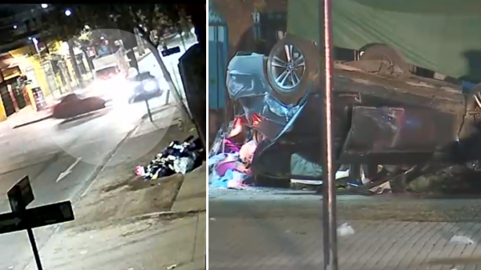 Impactante video: Conductor en presunto estado de ebriedad dejó 2 lactantes heridos tras choque