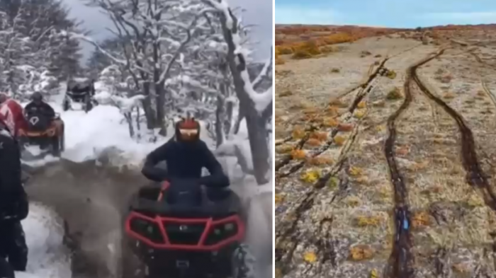Alerta en Reserva Magallanes por ingreso ilegal de motociclistas: Van 156 hectáreas dañadas