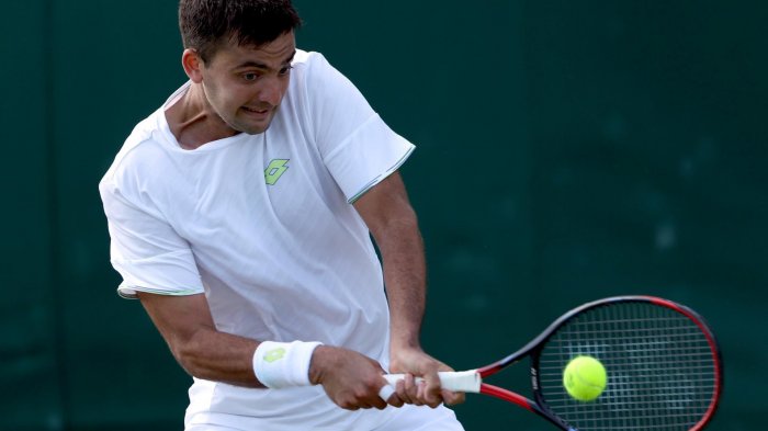 Peleó pero no fue suficiente: Tomás Barrios cayó ante David Goffin y dijo adiós a Wimbledon en segunda ronda
