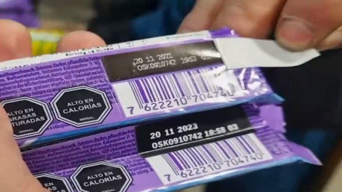 Productos vencidos y rotulados con etiquetas falsas: El problema del comercio informal que enfrenta Metro