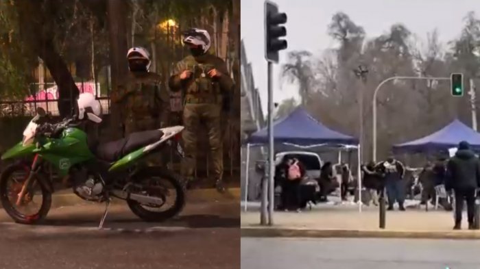 Comerciante acusa que fue baleado por carabinero en medio de fiscalización en sector del Parque O'Higgins