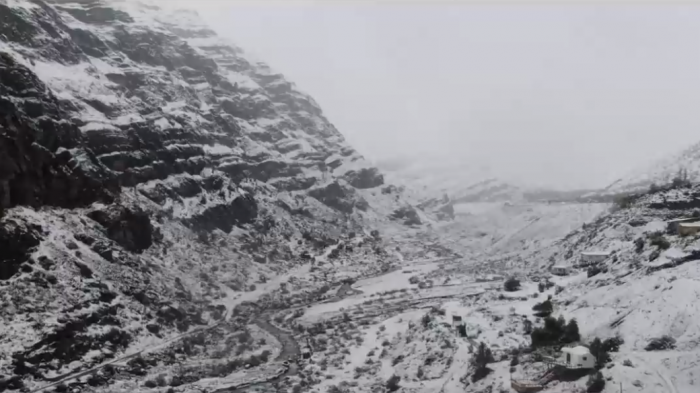 Llegó a la precordillera de la RM y también a Coquimbo: Los blancos registros que dejó la nieve