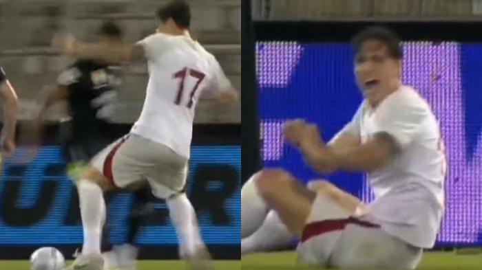 ¡Impactante! Reconocido futbolista italiano se dislocó un dedo en pleno amistoso de pretemporada