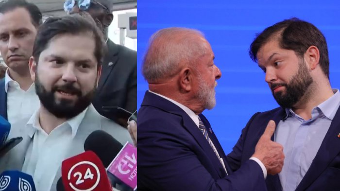 Pdte. Boric responde a dichos de Lula tras criticar su 