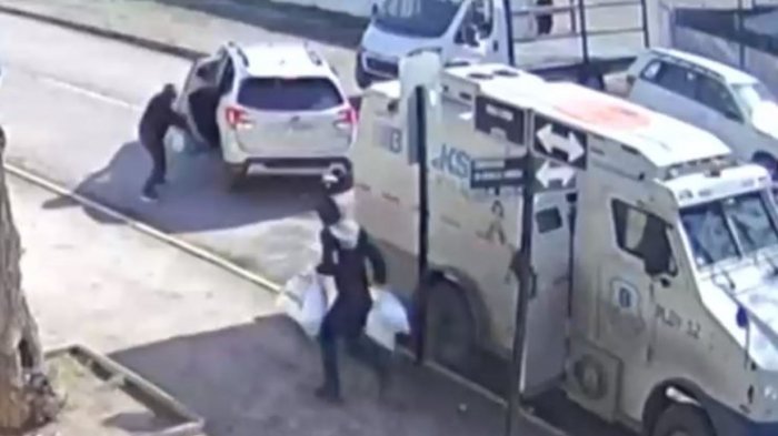 Robo a camión de valores en Puente Alto: Dos personas fueron detenidas como sujetos de interés