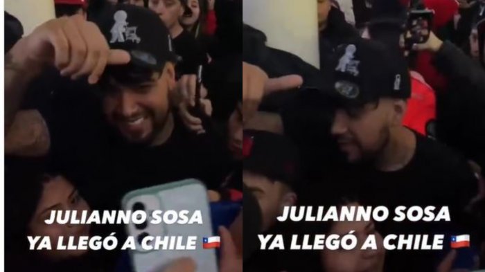 Julianno Sosa regresa a Chile tras ser deportado desde Estados Unidos