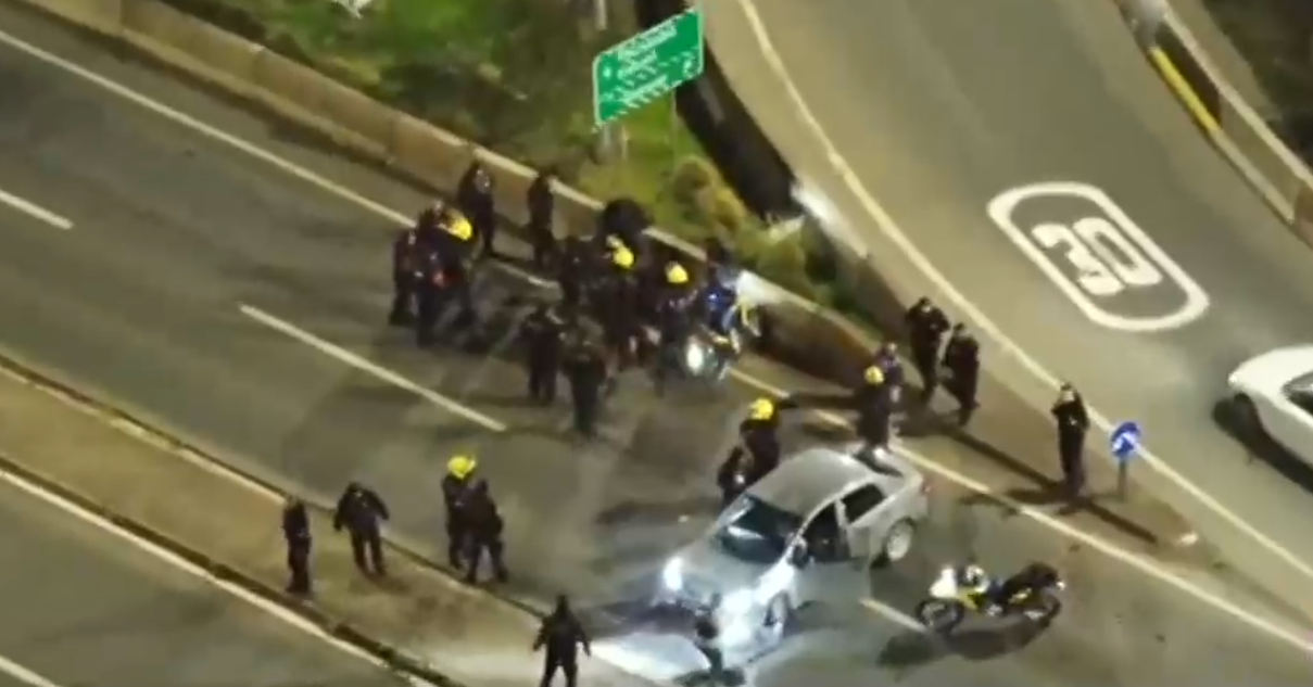 Asalto Y Persecusión Terminó Con Dos Detenidos En Vitacura Sujetos