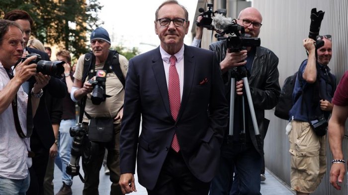 Kevin Spacey fue declarado inocente de 9 delitos sexuales en Londres: Se definió como 