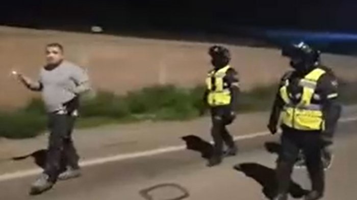 Revelan nuevos videos de conductor que falleció tras detención de guardias municipales en Calera de Tango