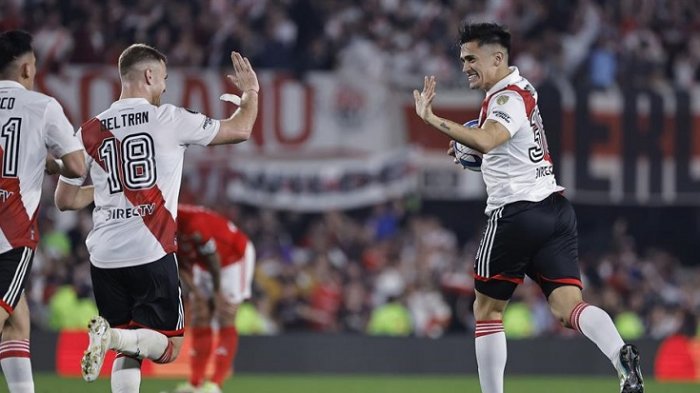 Al ritmo de Solari: River venció al Inter de Porto Alegre por la Libertadores con un doblete del Pibe