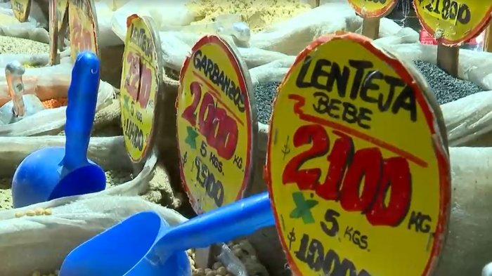 Aumenta el consumo de alimentos a granel y al por mayor tras constantes alzas en precios