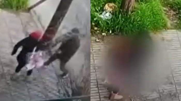 Registran momento exacto del asalto a carabinera: Fue baleada mientras esperaba la micro en Estación Central