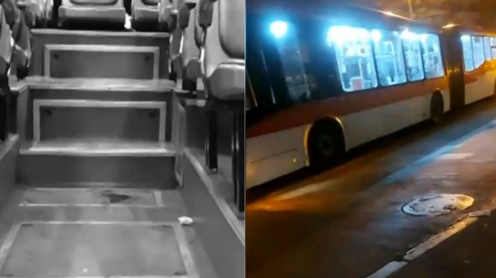 Iba camino a su trabajo: Asaltantes apuñalaron a guardia municipal al interior de una micro en San Miguel