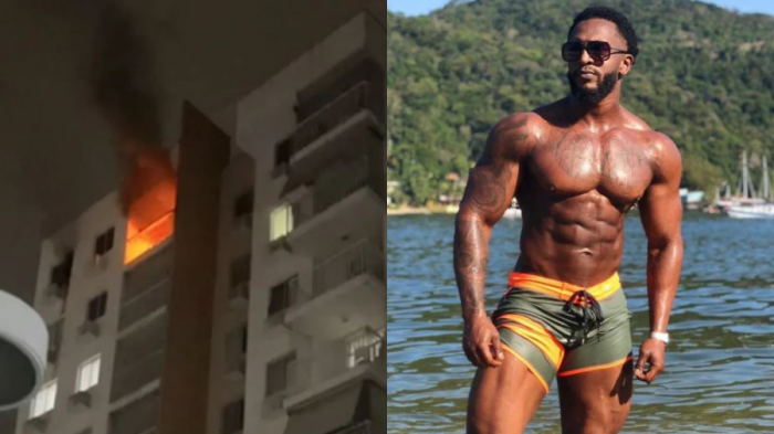 Impacto por fisicoculturista que murió al salvar a su familia de un incendio: Intentó lanzarse desde el balcón