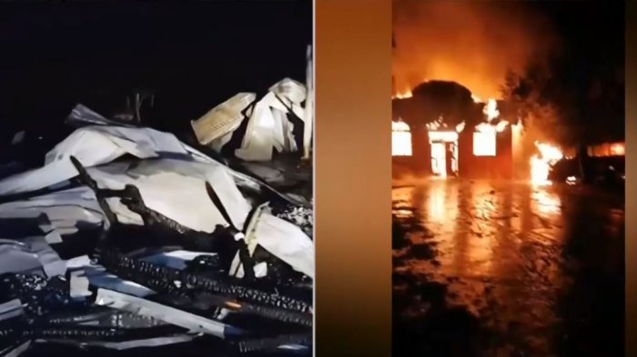 Nuevo ataque incendiario en La Araucanía: Sujetos quemaron iglesia evangélica y dispararon a Carabineros