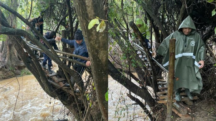 O'Higgins, Maule y Ñuble bajo alarma por precipitaciones con isoterma alta